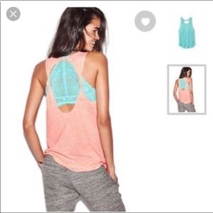 PINK new twist tank top 😍